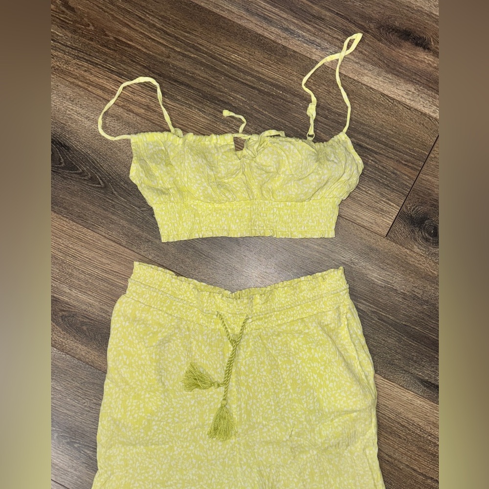 Roxy Yellow Matching Set